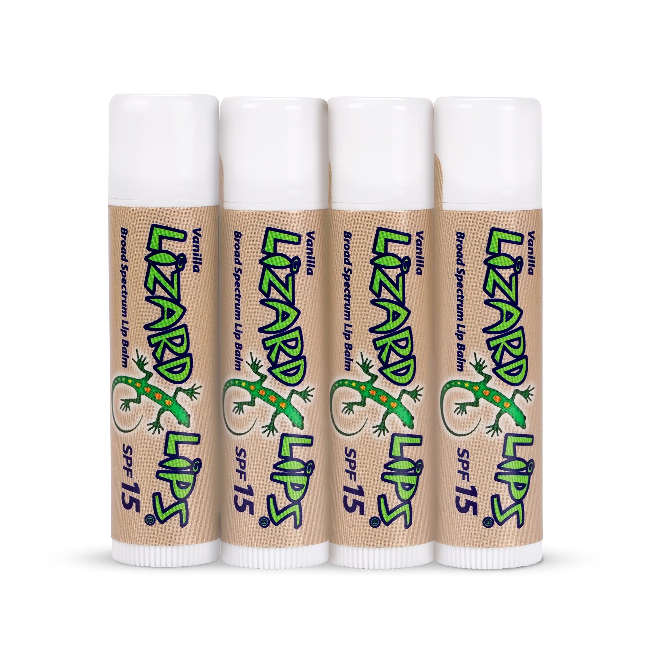 Lizard Lips SPF 15 Lip Balm (Vanilla)