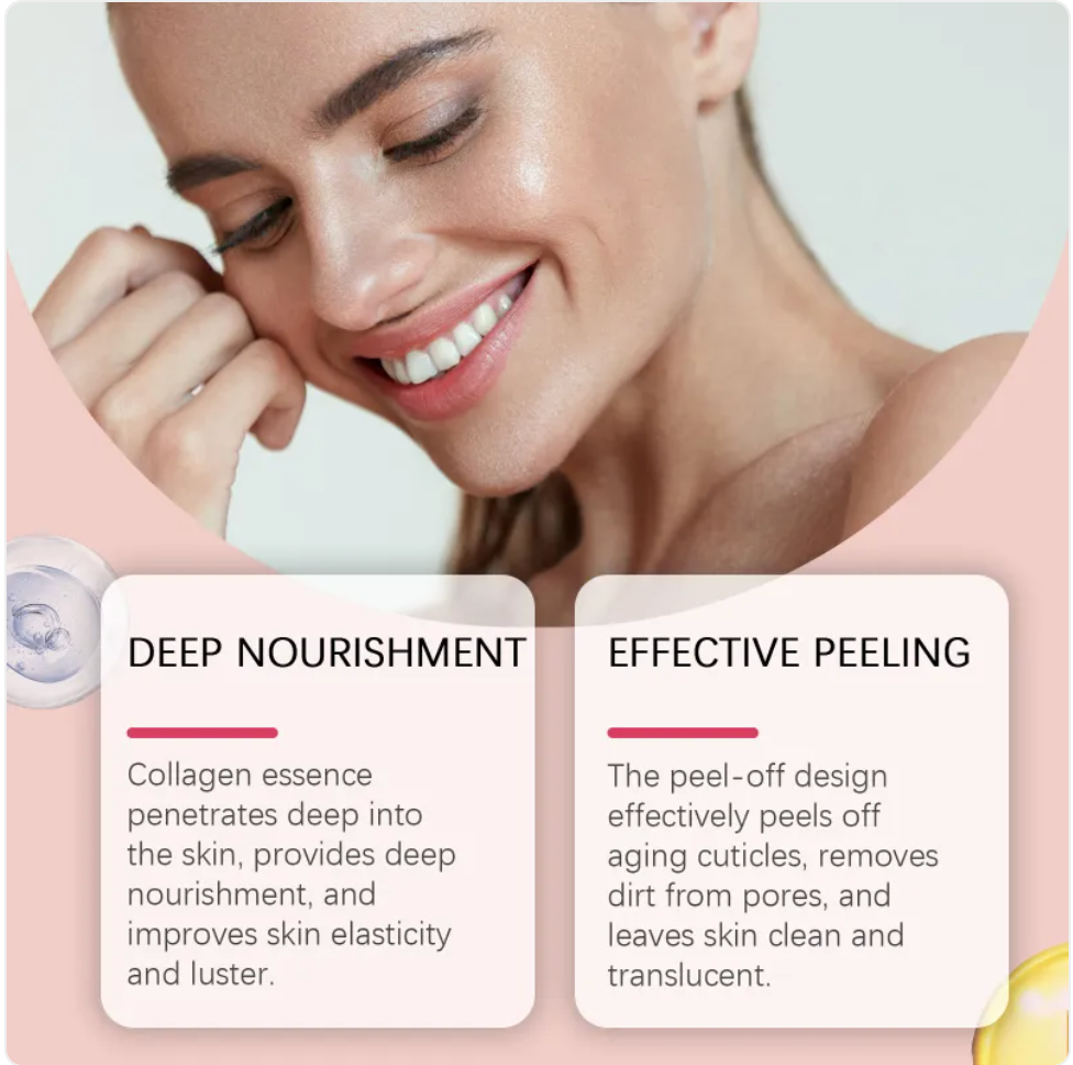 HydraGlow Collagen Face Mask for Radiant Skin