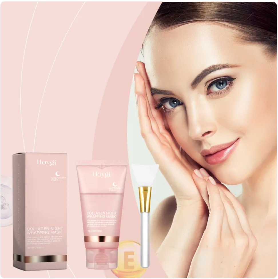 HydraGlow Collagen Face Mask for Radiant Skin