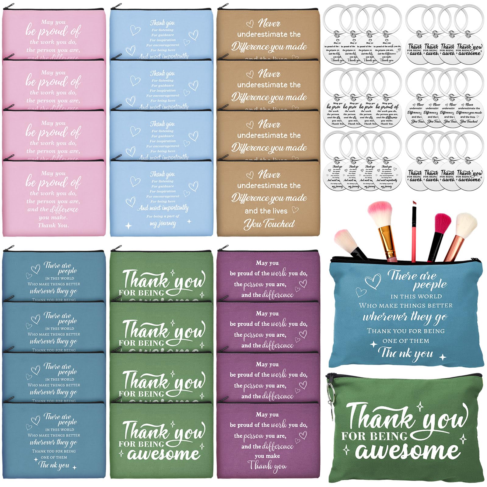 InspirePack 48 Pcs Motivational Gifts for Coworkers